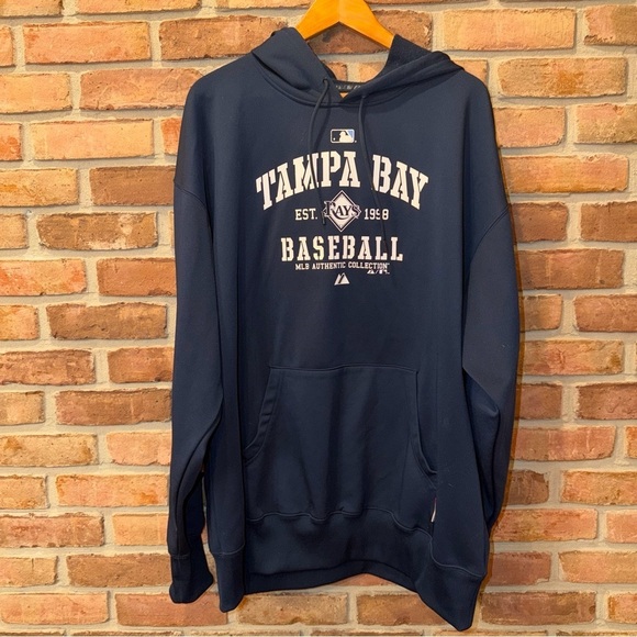 MLB Other - Vintage MLB Tampa Bay Rays Men’s XL Hoodie
